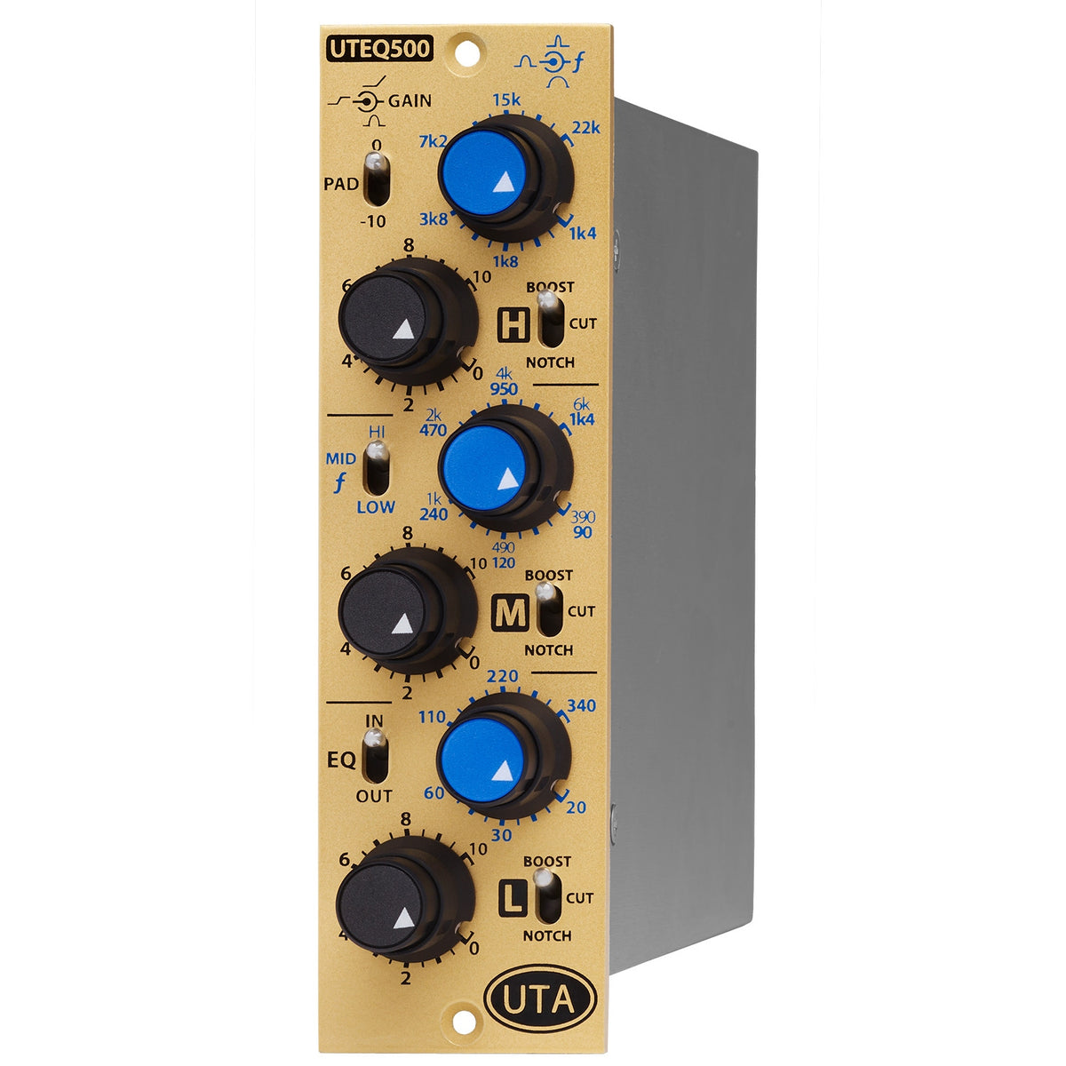 UnderToneAudio UTEQ500 500 Series Parametric Equalizer