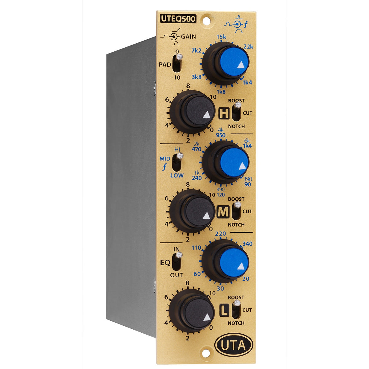 UnderToneAudio UTEQ500 500 Series Parametric Equalizer