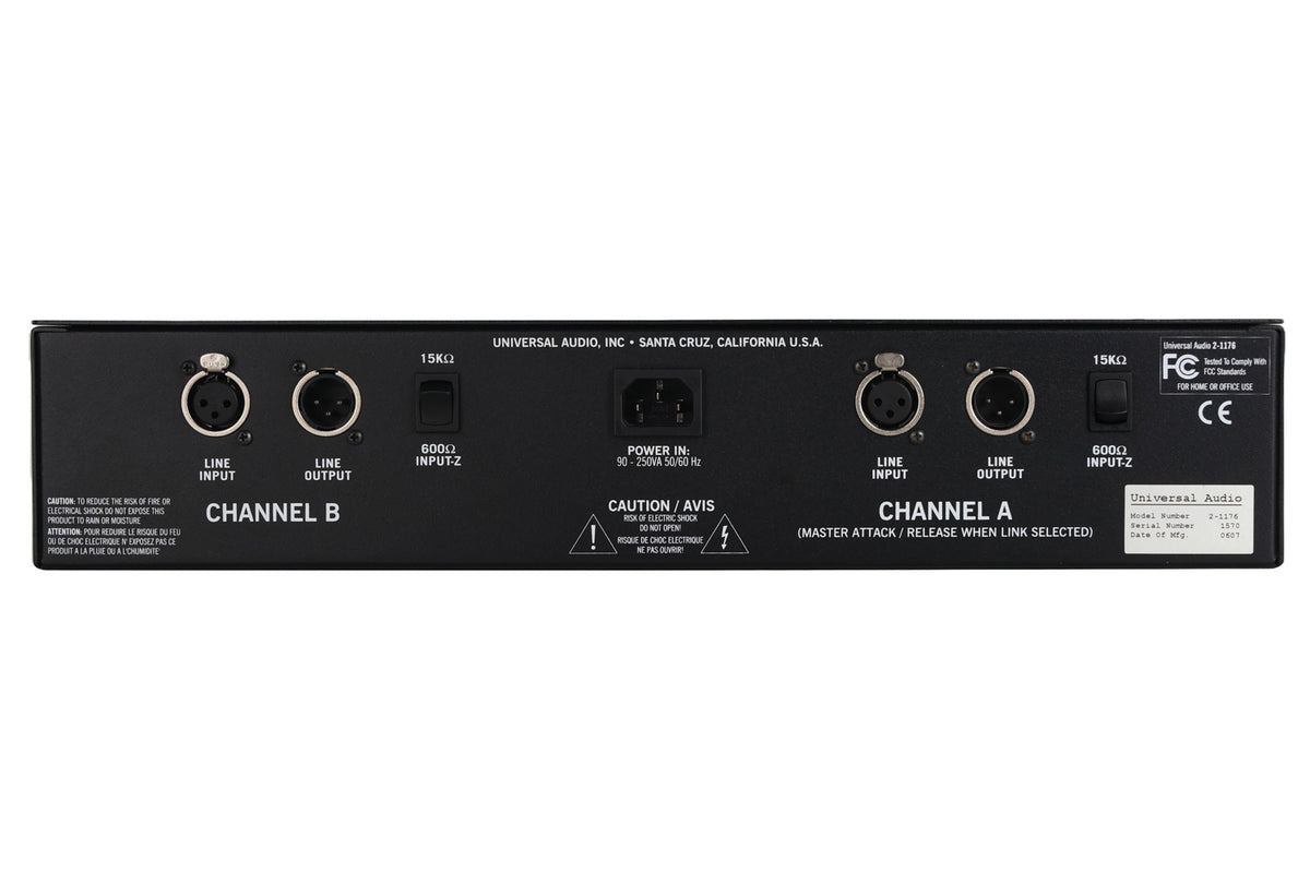 Universal Audio 2-1176 Compressor/Limiter #1570 (Used)