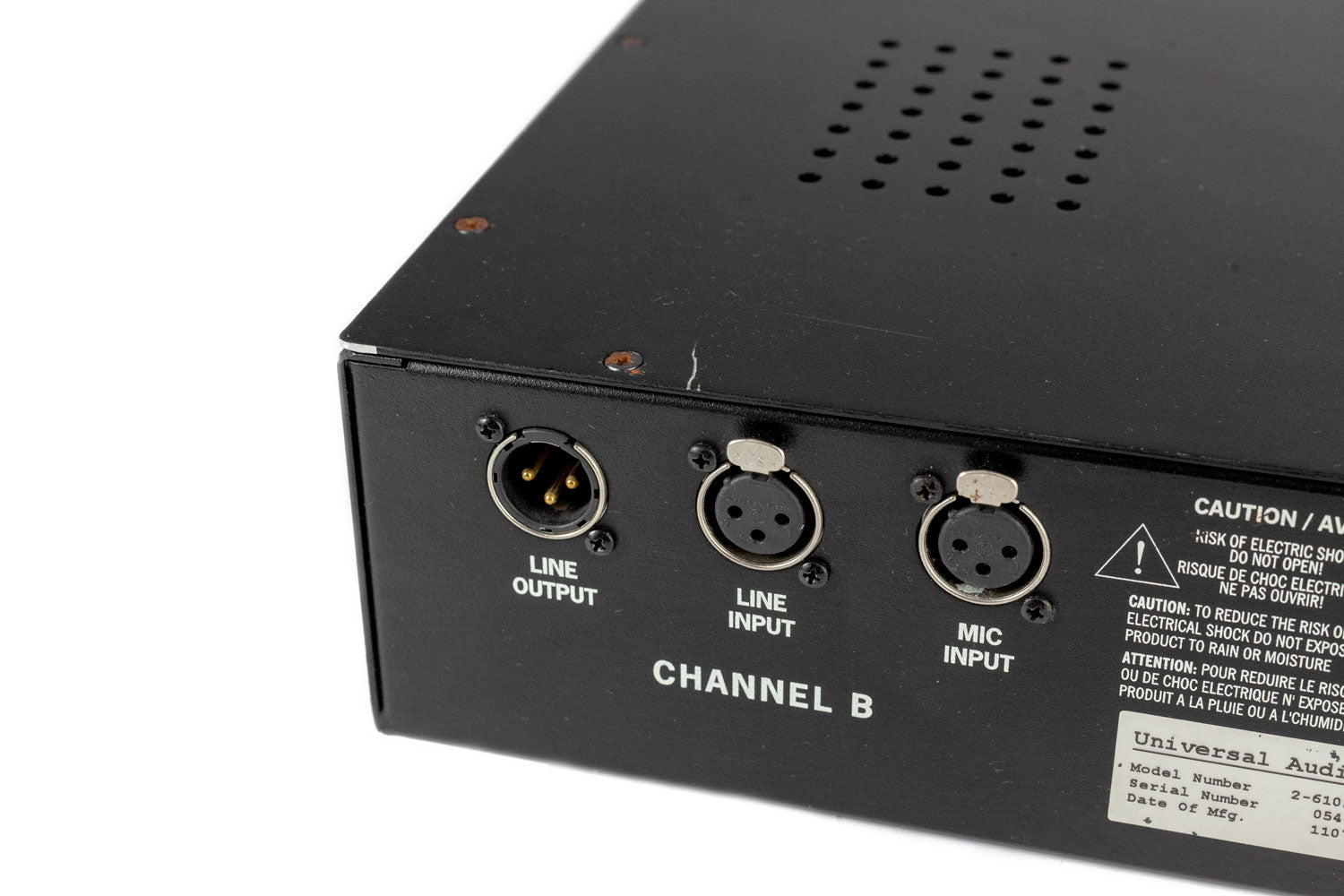 Universal Audio 2-610 Dual Mic Preamp #541 (Used) – Vintage King