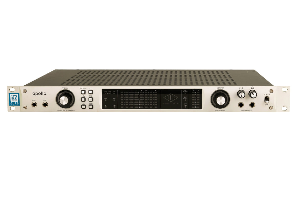 Universal Audio Apollo QUAD MKI Thunderbolt Interface - Silver #16471118052517 (Used)