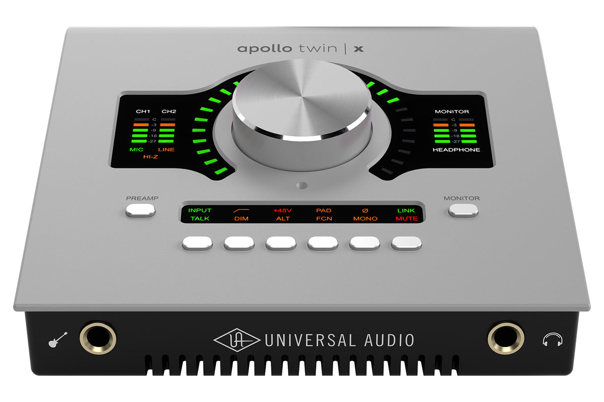 Universal Audio Apollo Twin X QUAD Gen 2 Thunderbolt Audio Interface - UAD Analog Classics Pro Edition