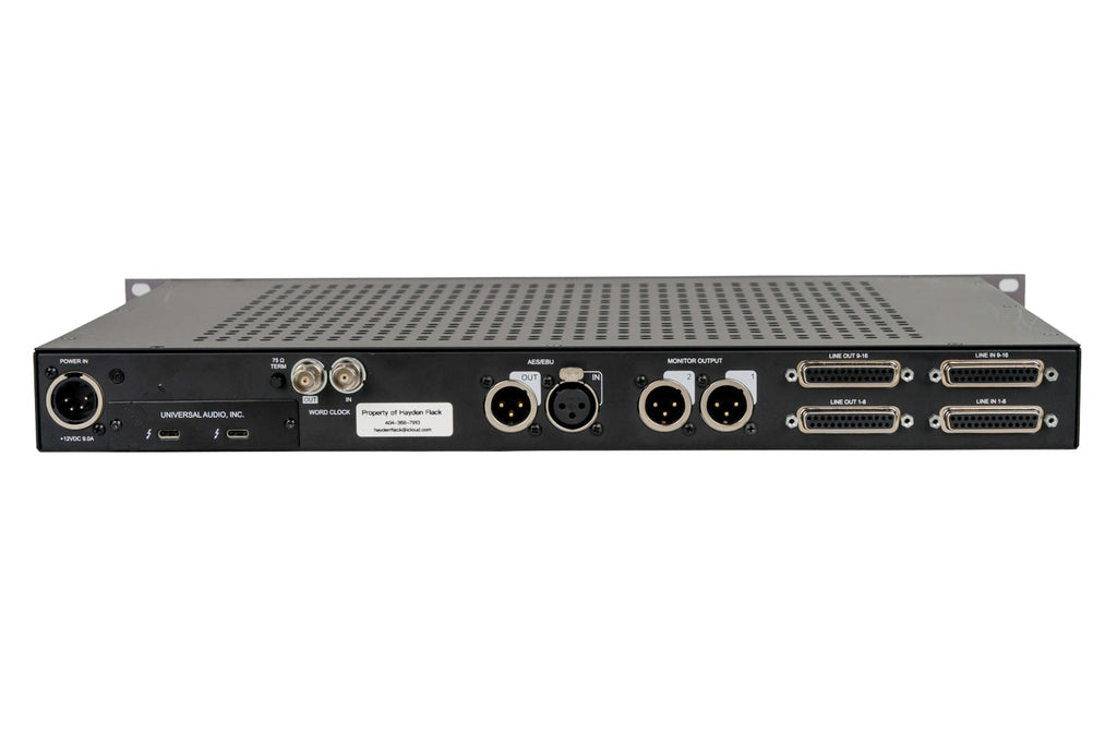 Universal Audio Apollo x16 16x18 Thunderbolt 3 Audio Interface #22072020100202 (Used)