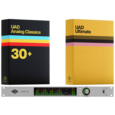 Universal Audio Apollo x16 Gen 2 UAD Analog Classics Edition with UAD Ultimate 14 Add-on