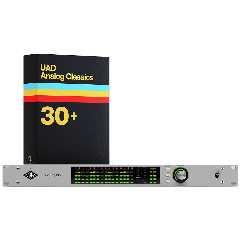 Universal Audio Apollo x16 Gen 2 Thunderbolt Audio Interface - UAD Analog Classics Edition