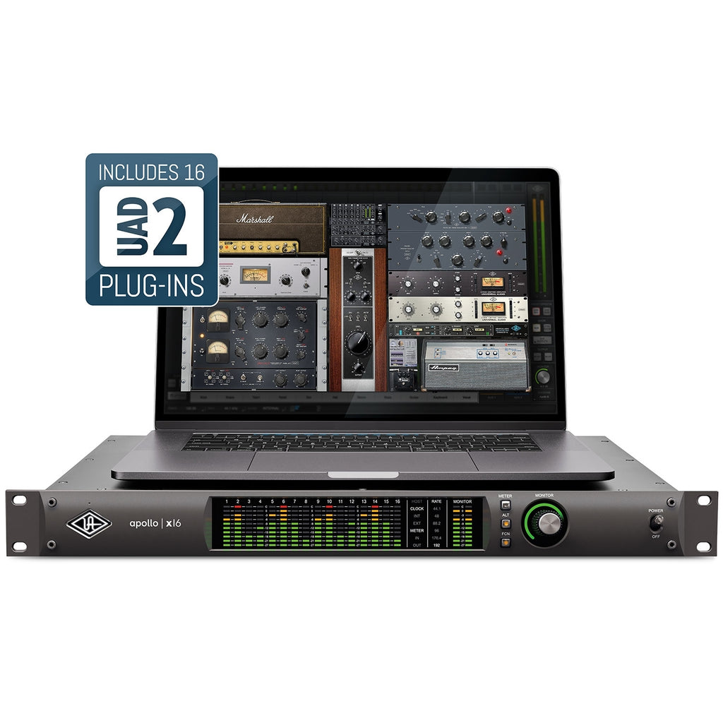 Universal Audio Apollo x16 16x18 Thunderbolt 3 Audio Recording Interface