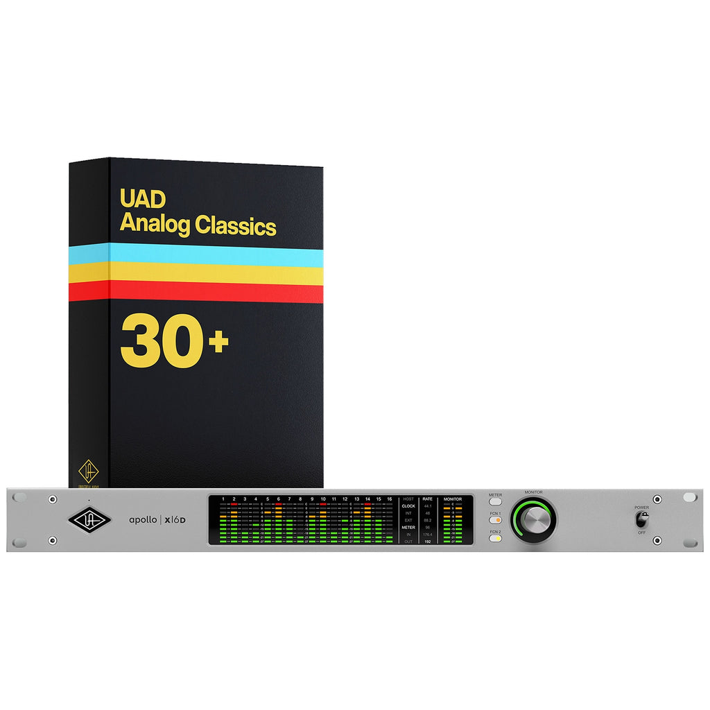 Universal Audio Apollo x16D Thunderbolt Audio Interface with Dante - UAD Analog Classics Edition
