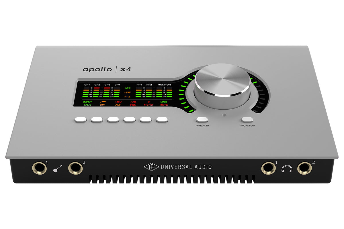 Universal Audio Apollo x4 Gen 2 Thunderbolt Audio Interface - UAD Analog Classics Pro Edition