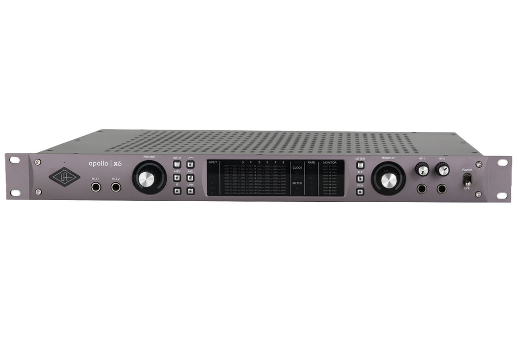 Universal Audio Apollo x6 16x22 Thunderbolt 3 Interface #19032019003026 (Used)