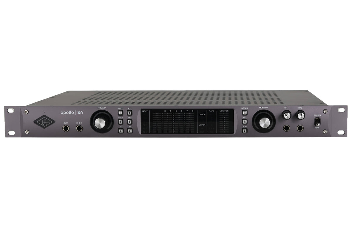 Universal Audio Apollo x6 16x22 Thunderbolt 3 Interface #20222019009137 (Used)