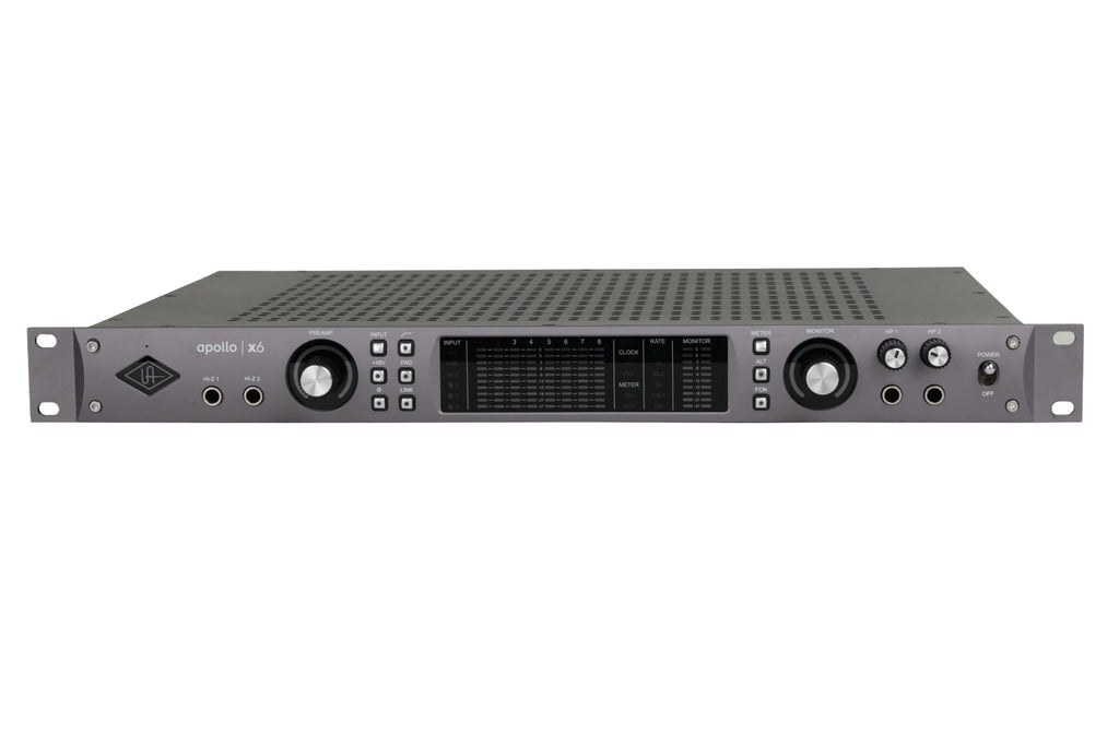 Universal Audio Apollo x6 16x22 Thunderbolt 3 Interface #2040201910722 (Used)
