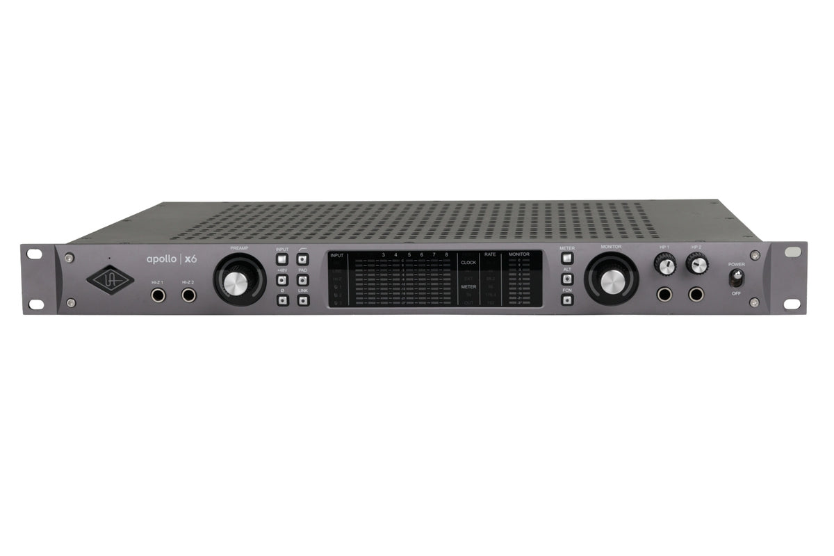 Universal Audio Apollo x6 16x22 Thunderbolt 3 Interface #2040201910722 (Used)