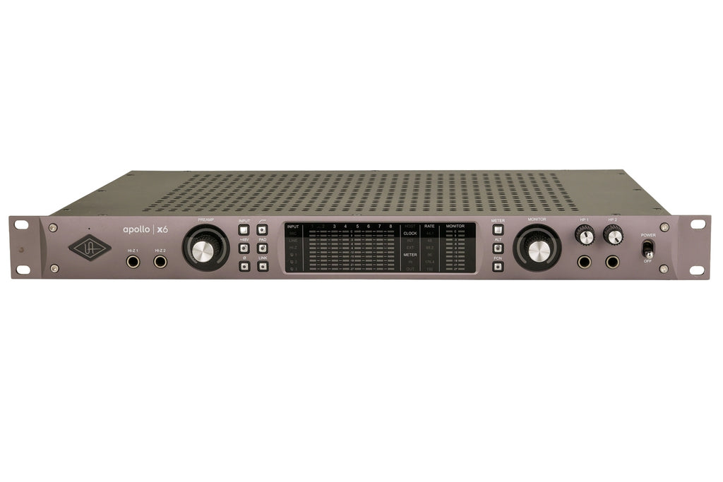 Universal Audio Apollo x6 16x22 Thunderbolt 3 Interface #21522019102090 (Used)