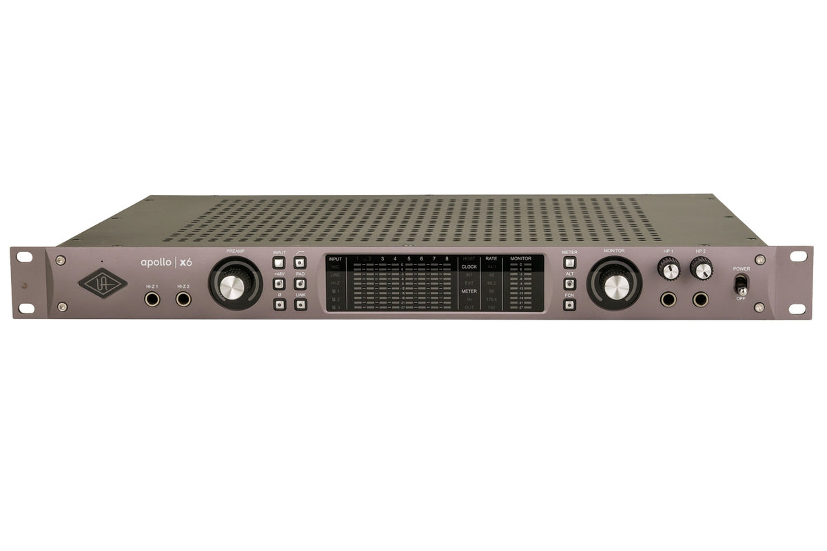 Universal Audio Apollo x6 16x22 Thunderbolt 3 Interface #21522019102090 (Used)