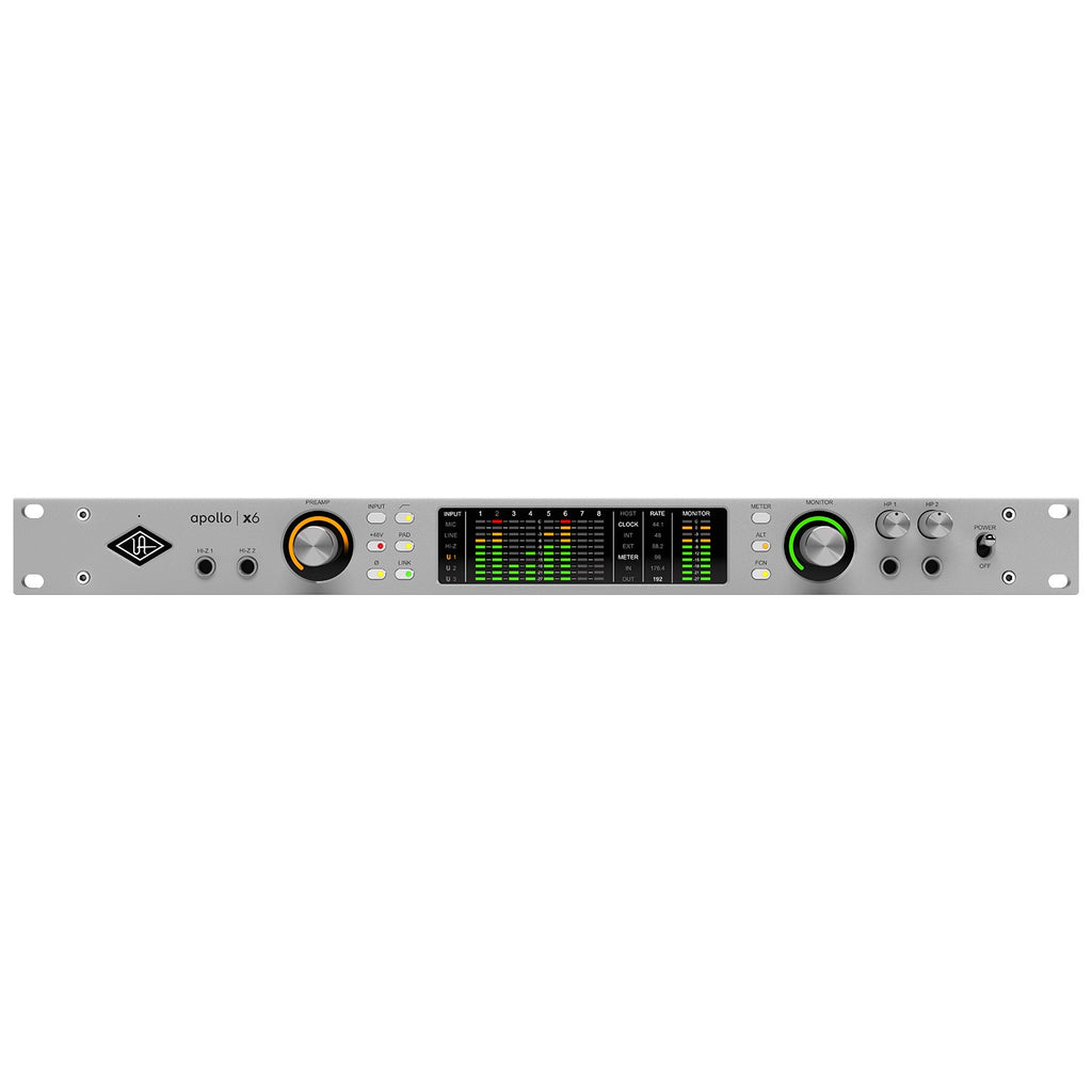Universal Audio Apollo x6 Gen 2 Thunderbolt Audio Interface - UAD Analog Classics Pro Edition