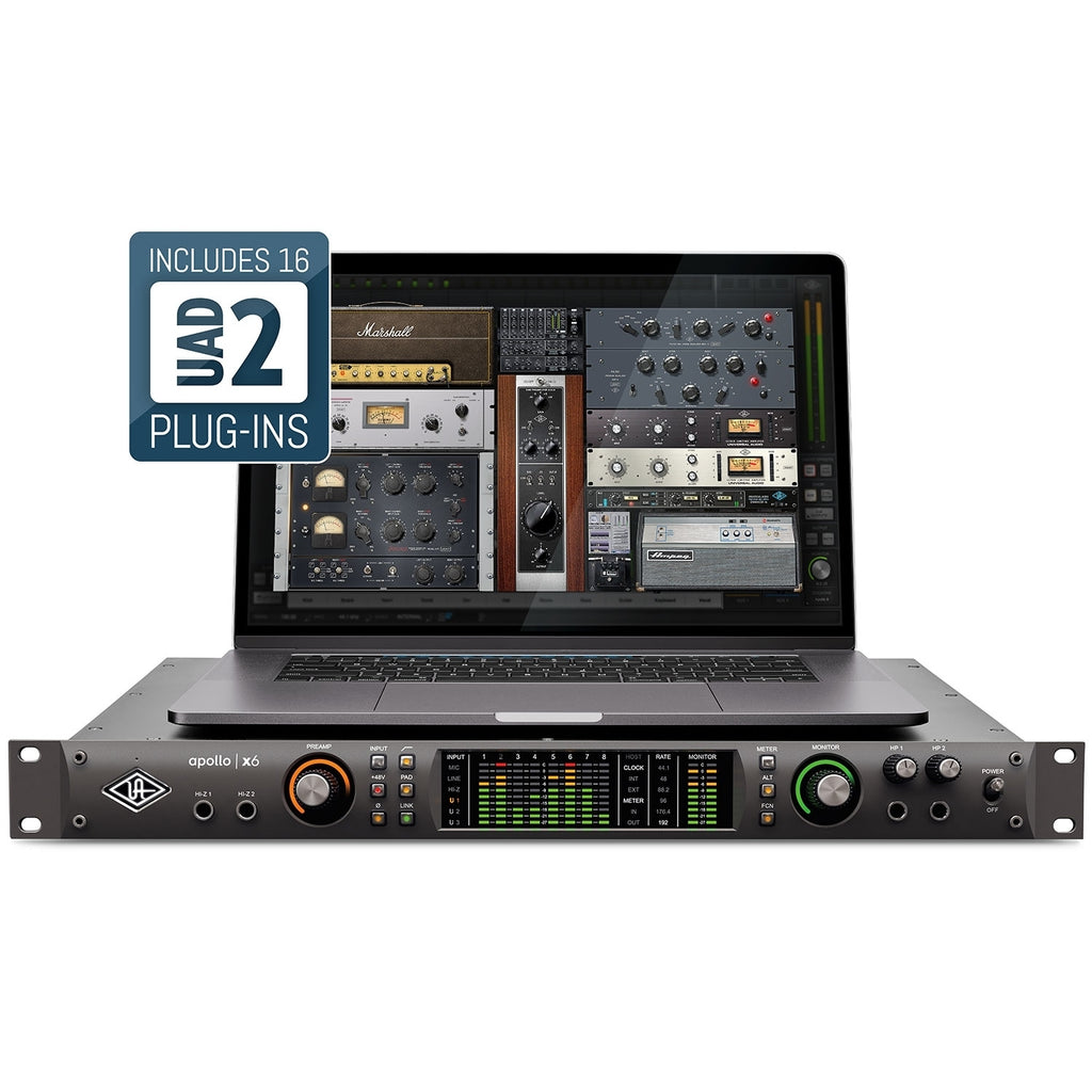Universal Audio Apollo x6 16x22 Thunderbolt 3 Interface