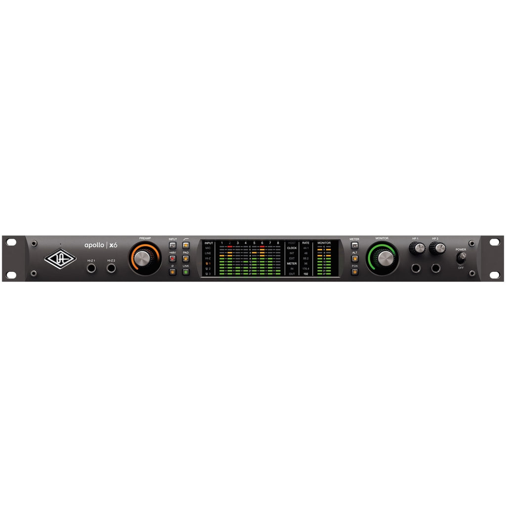 Universal Audio Apollo x6 16x22 Thunderbolt 3 Interface
