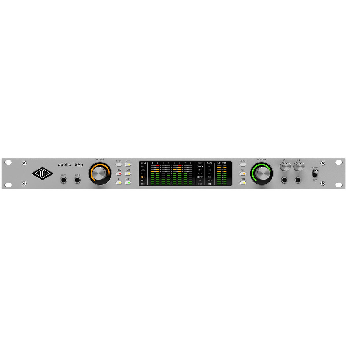 Universal Audio Apollo x8p Gen 2 Thunderbolt Audio Interface - UAD Analog Classics Edition