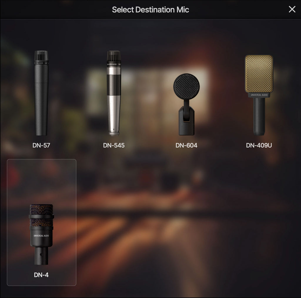 Universal Audio SD-3 Dynamic Microphone with Hemisphere Modeling