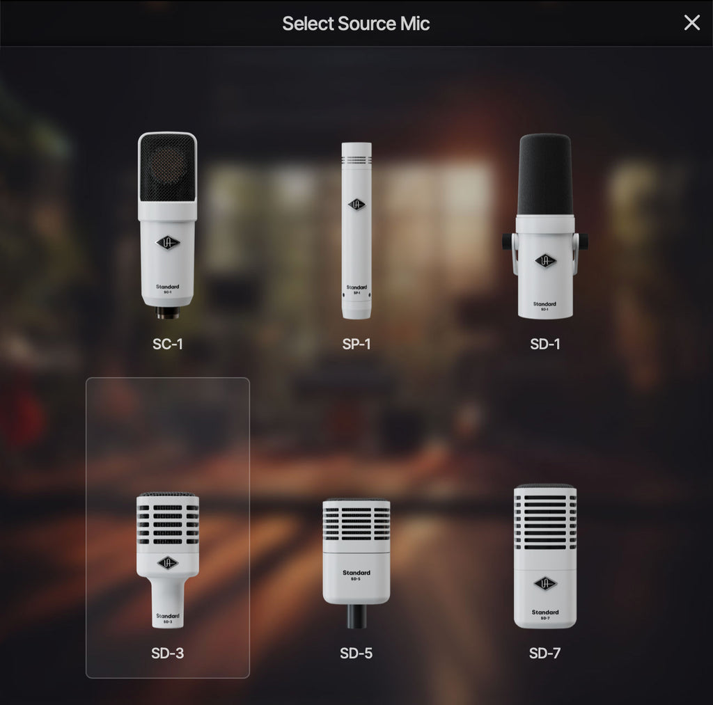 Universal Audio SD-3 Dynamic Microphone with Hemisphere Modeling