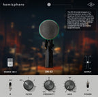 Universal Audio SD-5 Dynamic Microphone with Hemisphere Modeling