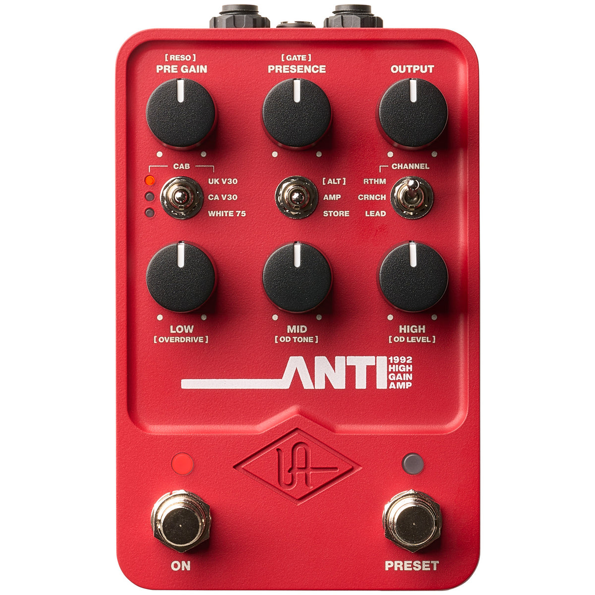 Universal Audio UAFX ANTI 1992 High Gain Amp Pedal (Demo Deal)