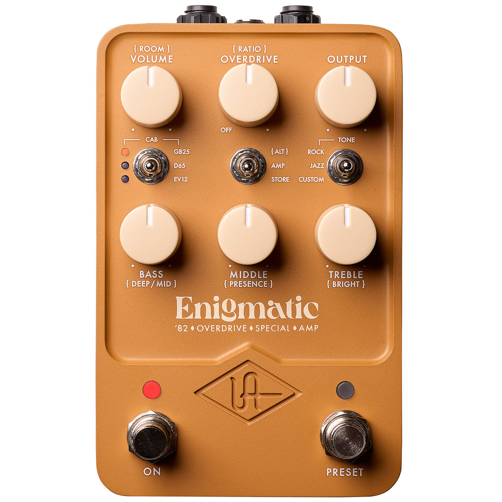 Universal Audio UAFX Enigmatic '82 Overdrive Special Amp Pedal