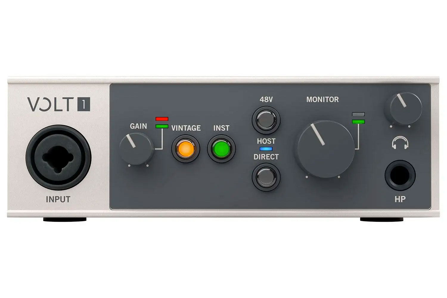 Universal Audio VOLT 1 Bundle with Microphone and Headphones