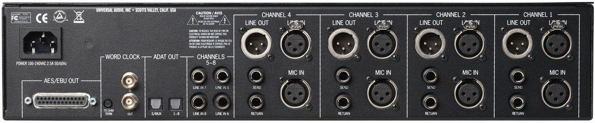 Universal Audio 4-710d Tube/FET Preamp and Compressor