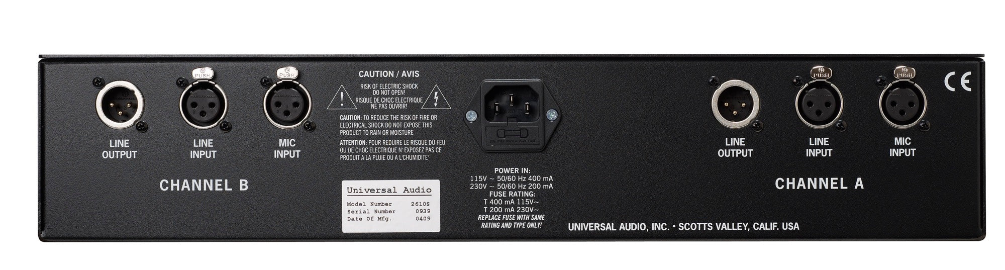 Universal Audio 2-610S – Vintage King