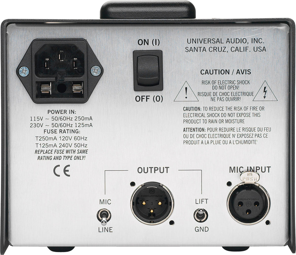 Universal Audio SOLO-610 Tube Console Microphone Preamp