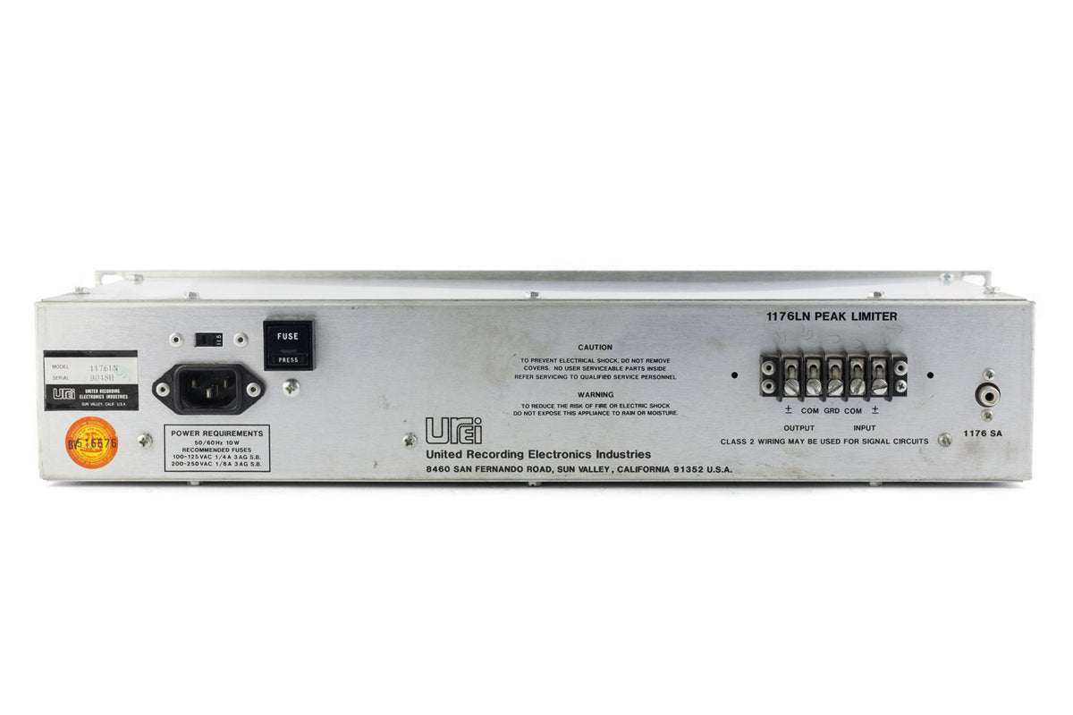 Urei 1176 LN Silverface Rev H Compressor #9048H (Vintage)