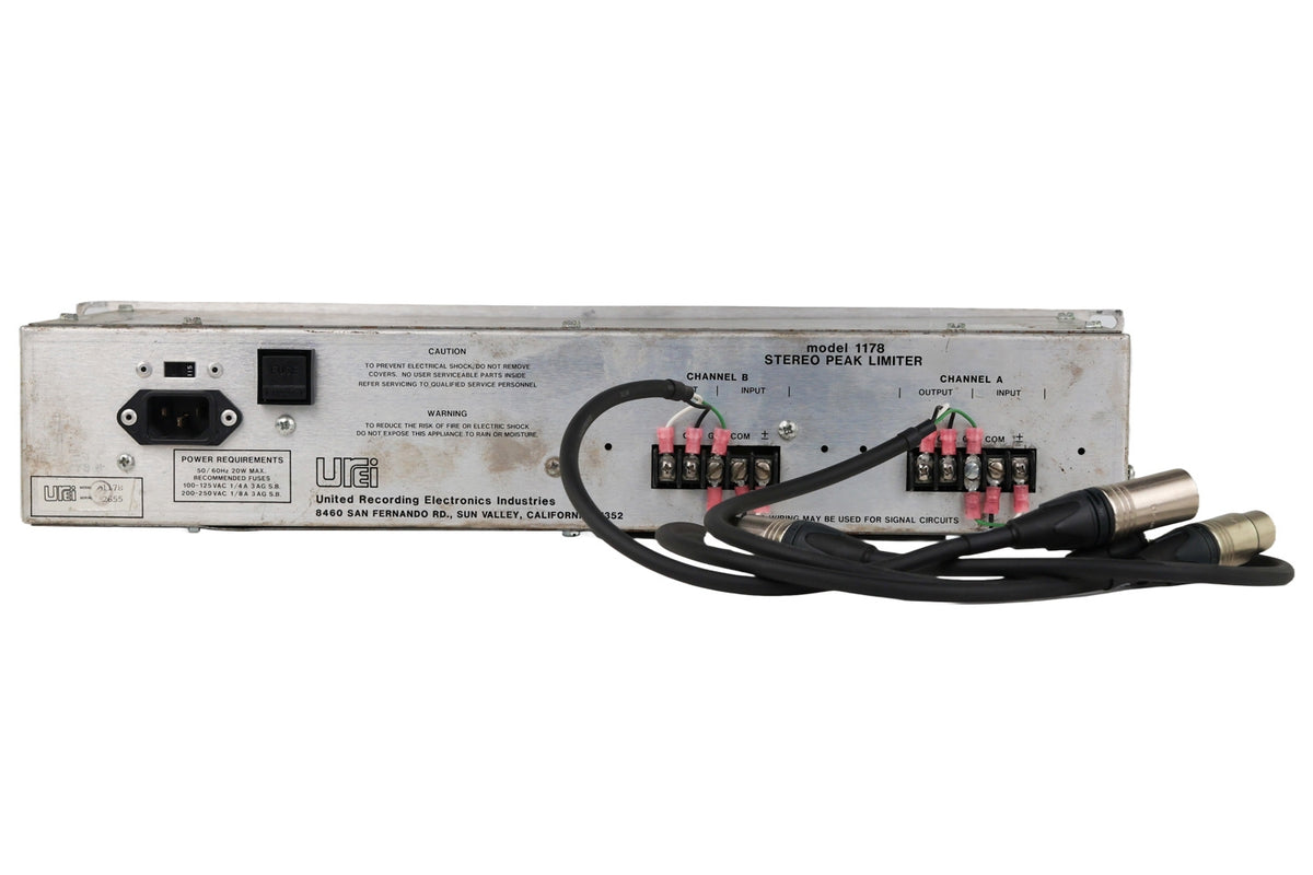 Urei 1178 Dual Peak Limiter #2655 (Vintage)