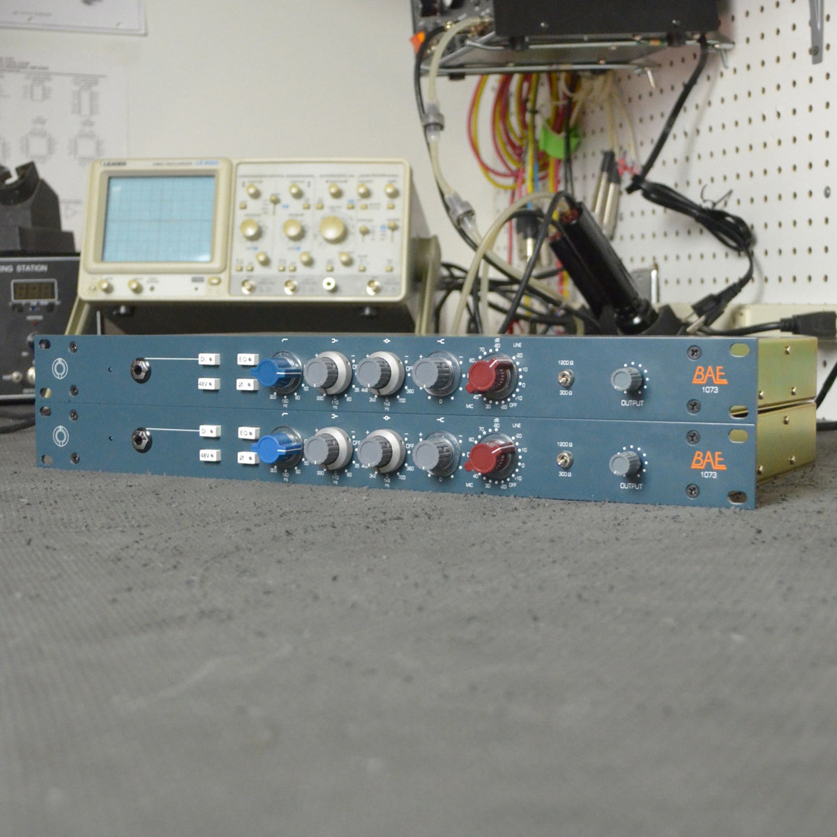 BAE 1073 1U Mic Pre/EQ Pair #2334/2335 (Used)
