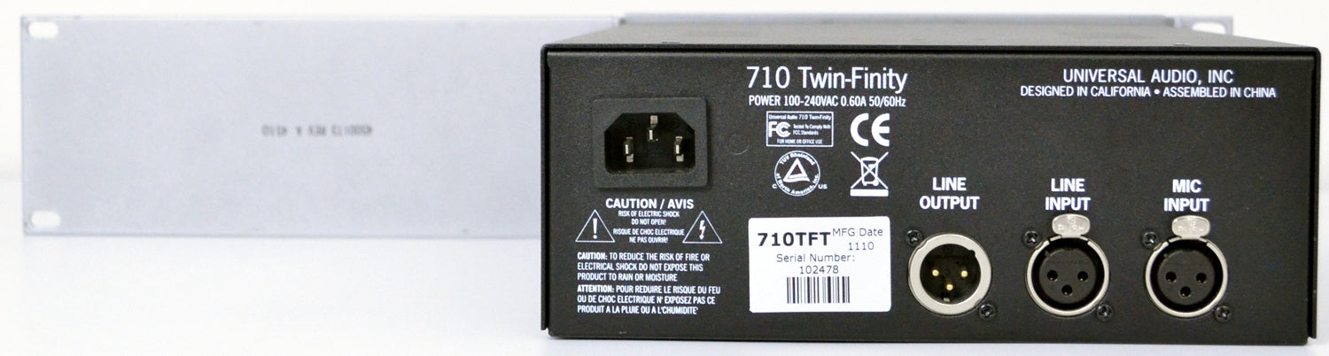 Universal Audio 710 Twin-Finity #102478 (Used) – Vintage King