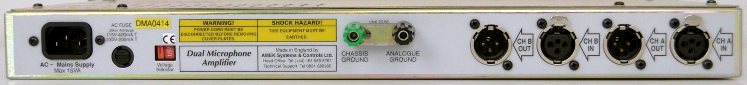 Amek System 9098 Mic Pre #0414 (Used) – Vintage King