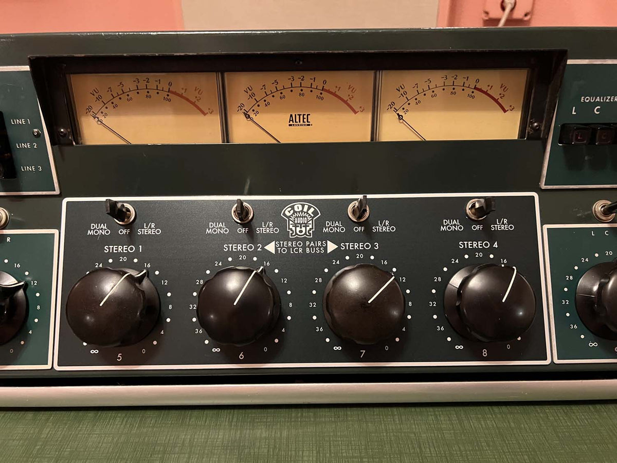 Altec 250T3 Tracking Consolette - Custom Coil Audio Modification (Used)