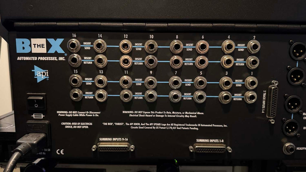 API The Box 2 Recording and Mixing Console #10472 (Used)