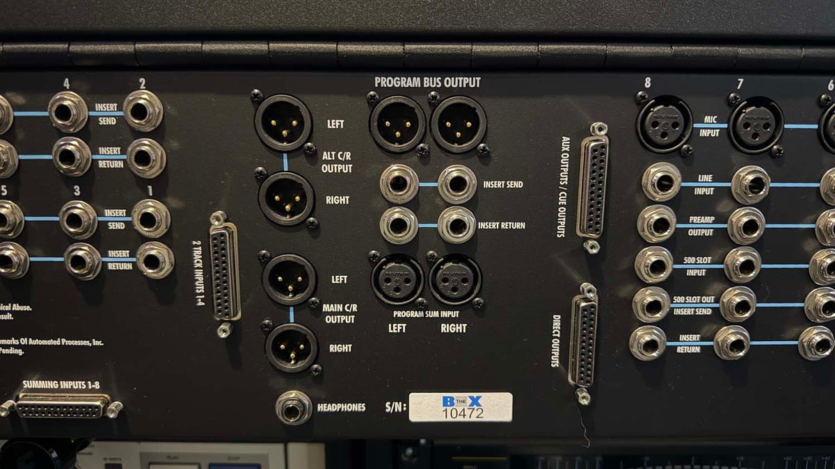 API The Box 2 Recording and Mixing Console #10472 (Used)