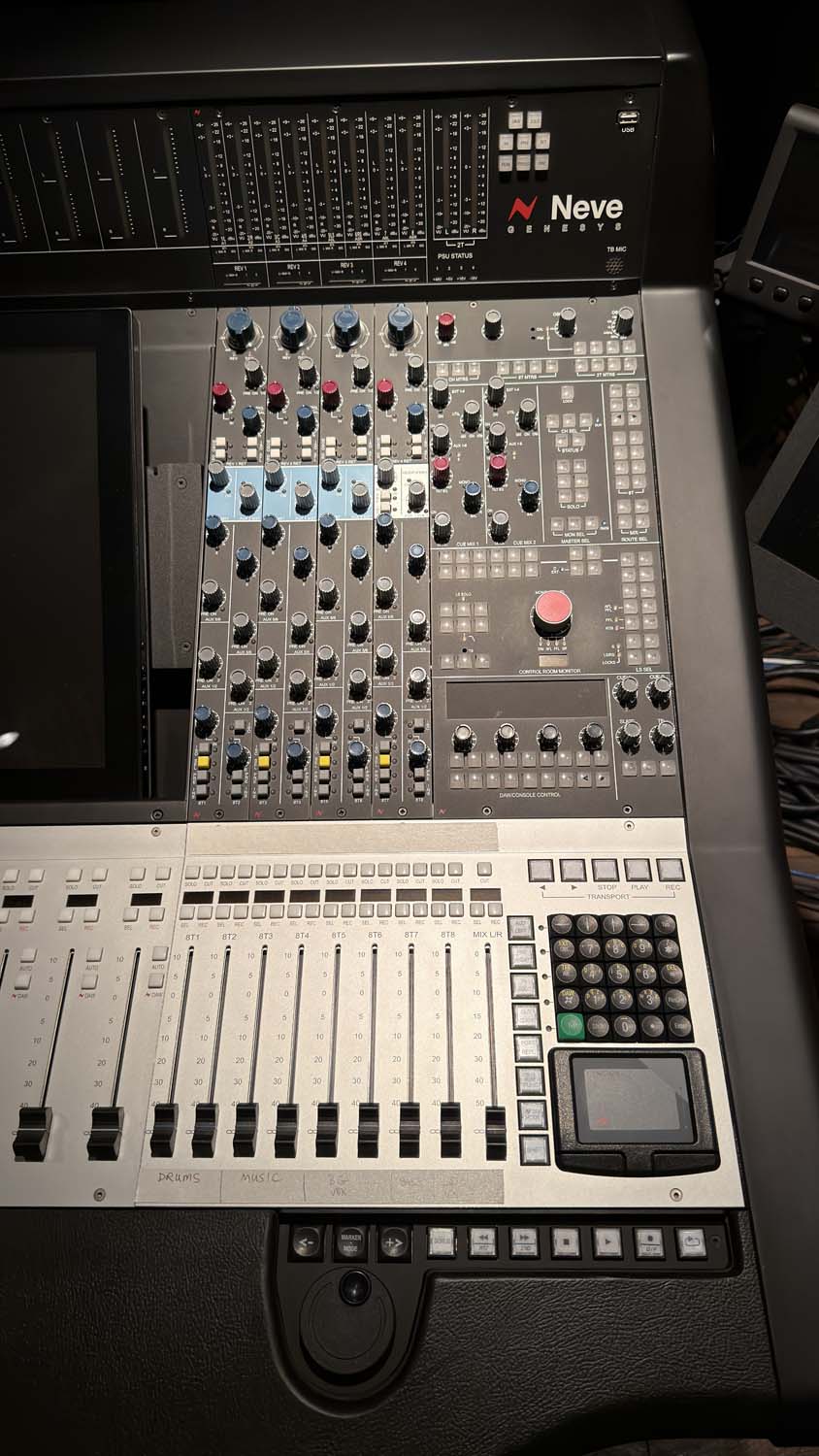 Neve Genesys Black G48 24-Channel 40-Fader Analog Console with DAW Control #0298B/11/18 (Used)