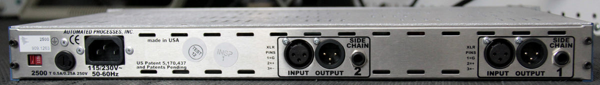 API 2500 Stereo Buss Compressor (Used)