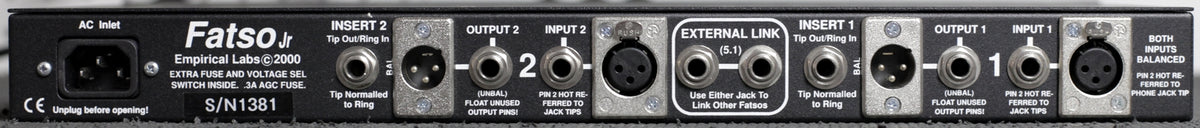 Empirical Labs EL7 FATSO #1381 (Used)