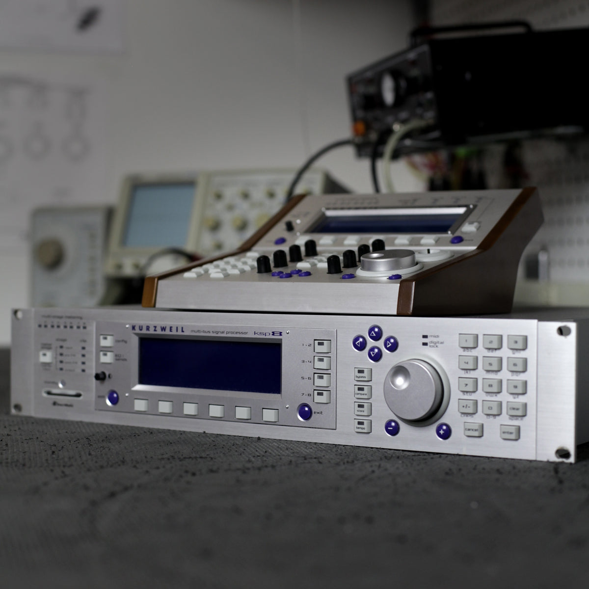 Kurzweil KSP8 w/ Analog I/O and Remote (Used)