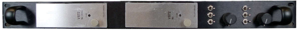 Telefunken V672 Vintage King Racked Pair (Vintage)