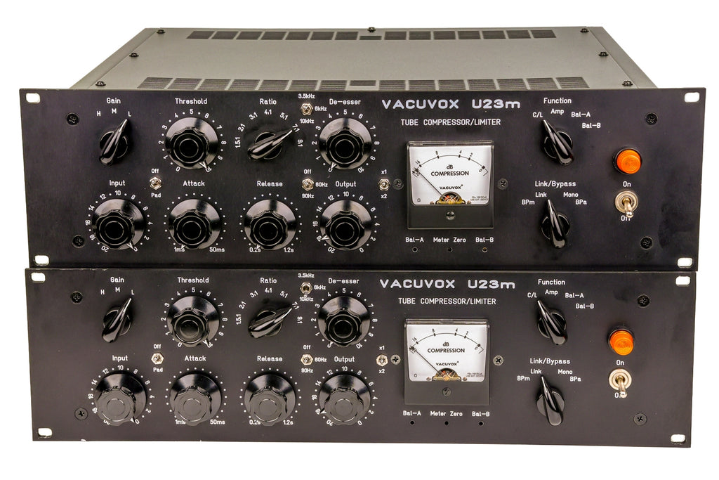 Vacuvox U23m Mastering Vari-Mu Compressor/Limiter - Pair #151/152 (Used)