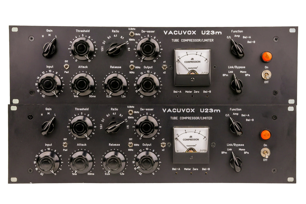 Vacuvox U23m Mastering Vari-Mu Compressor/Limiter - Pair #151/152 (Used)