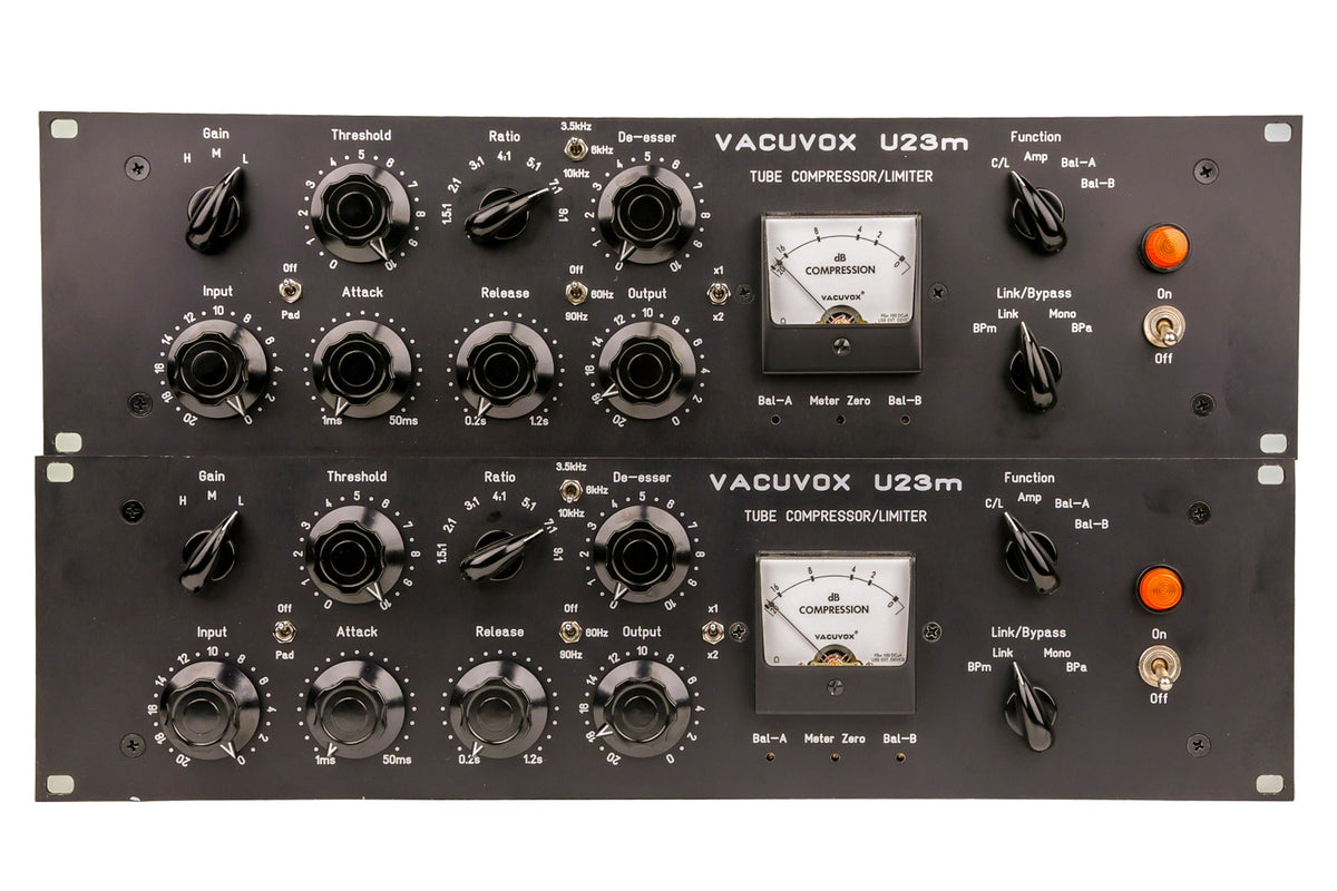 Vacuvox U23m Mastering Vari-Mu Compressor/Limiter - Pair #151/152 (Used)