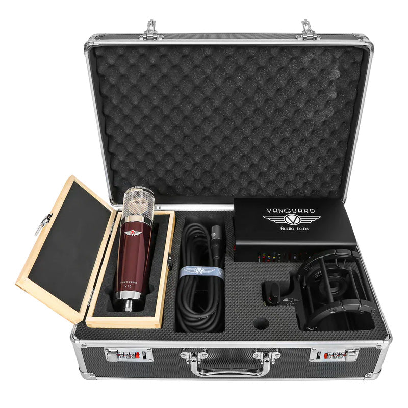 Vanguard Audio Labs V13 Gen2 Tube Condenser Microphone with Cinemag Transformers