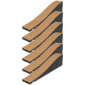 Vicoustic Flexi Wave Ultra Hybrid Acoustic Panel - 2', Natural Oak, 6-Pack