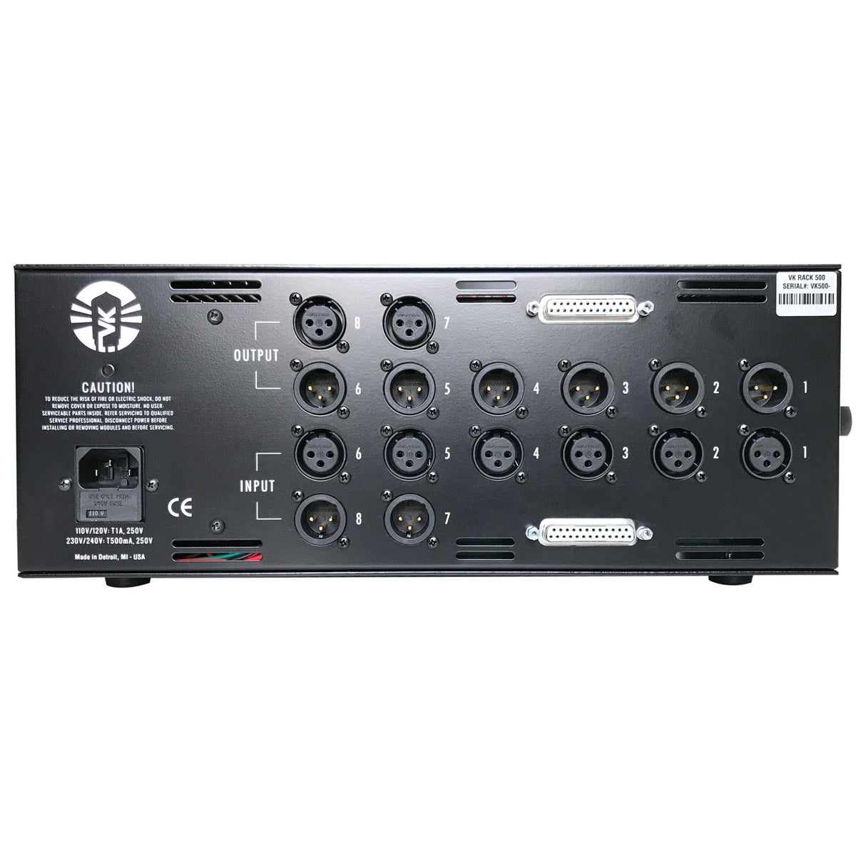 Vintage King Rack 500 - Standard 6-Slot 500 Series Rack